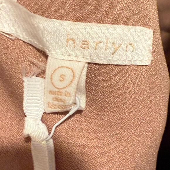 Harlyn Nordstrom NWT Sz S Navy Pink Embroidered Halter Cocktail Dress (0612) - Picture 13 of 16